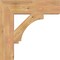 Ekena Millwork Imperial Block Smooth Bracket, Western Red Cedar, 5 1/2"W x 24"D x 24"H BKT06X24X24IMP05SWR - alternate 2